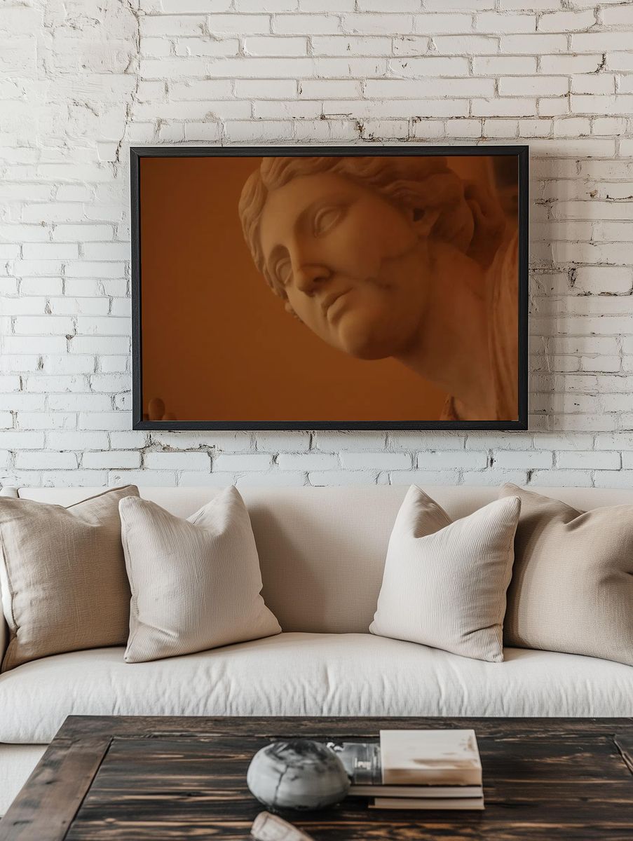 Roman statue. room preview