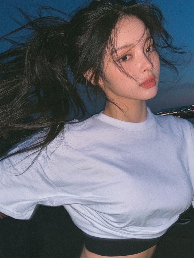 Windblown Portrait Photography Poster. poster — photography art