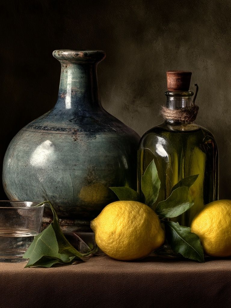 Lemons Still Life Photography Poster. poster — photography art