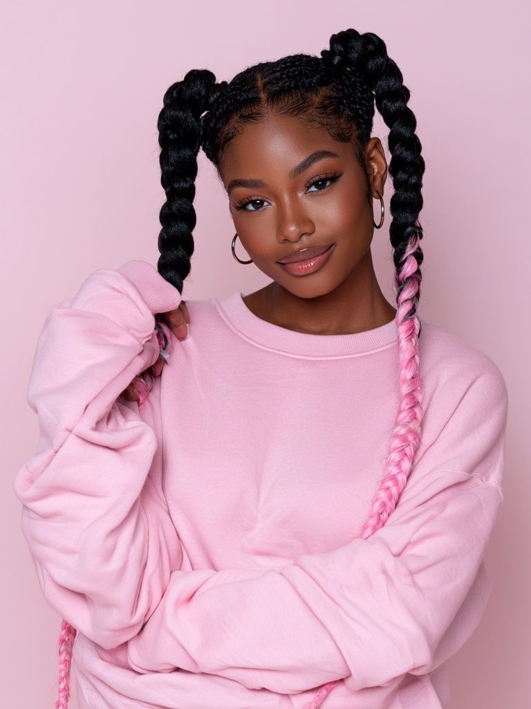 Pink Portrait Photography Poster. poster detail
