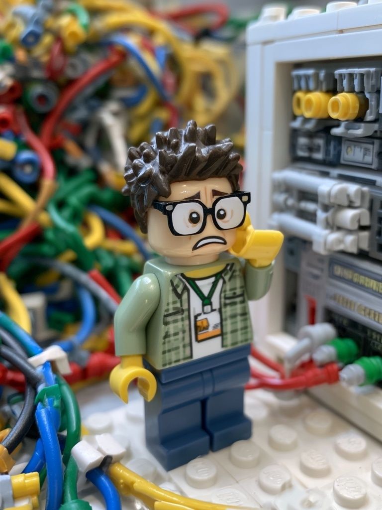 LEGO Technician Panic Photography Poster. poster — photography art