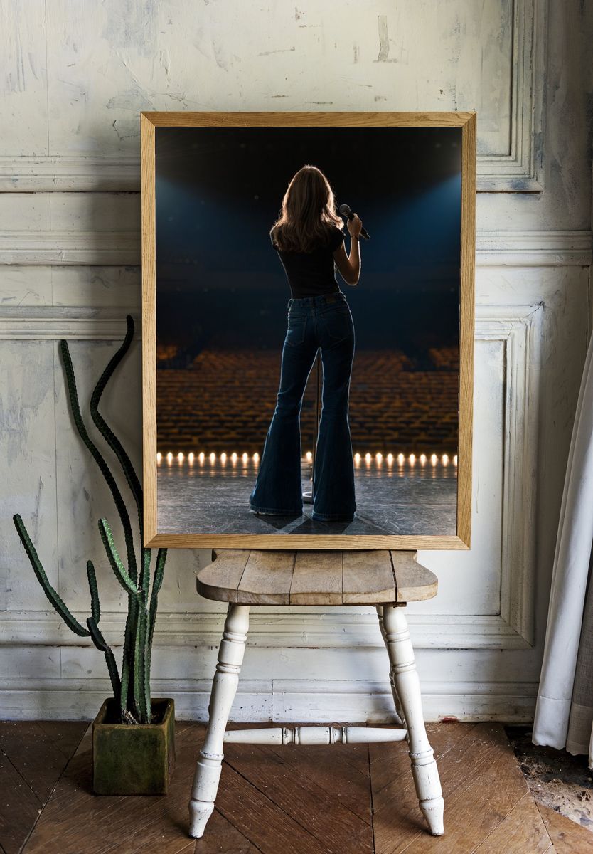 Singer on Stage Photography Poster. room preview