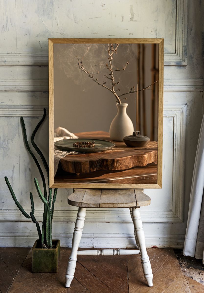 Zen Still Life Photography Poster. room preview