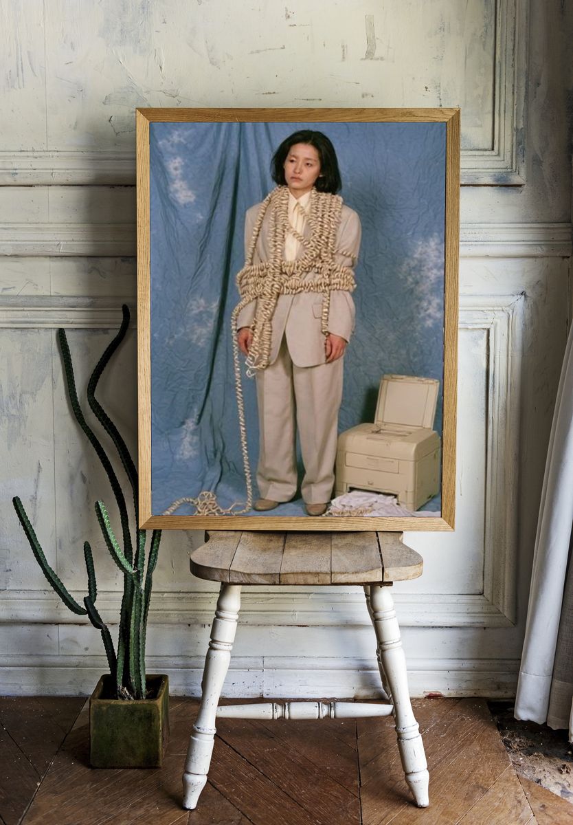 Avant-Garde Portrait Photography Poster. — room view 1