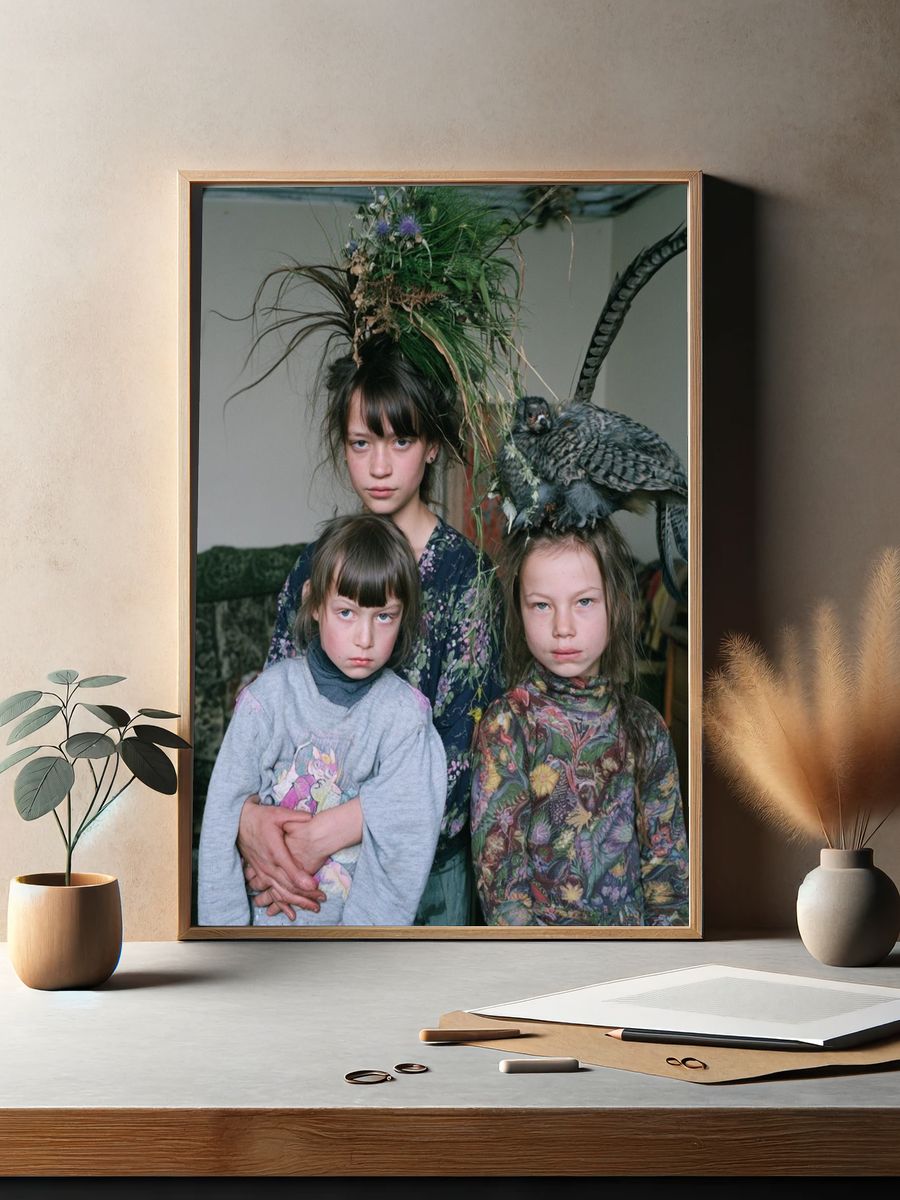 Children Portrait Photography Poster. — room view 2