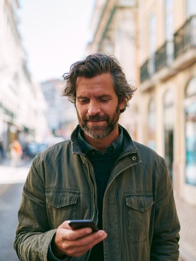 Urban Man Portrait Photography Poster.
