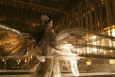 Golden Palace Dancer Photography Poster.