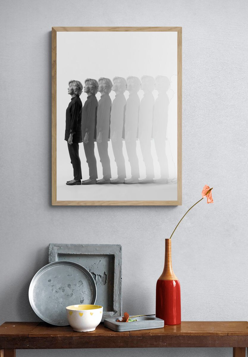 Aging in Motion Photography Poster. — room view 3