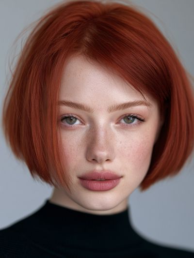 Red Hair Portrait Photography Poster.