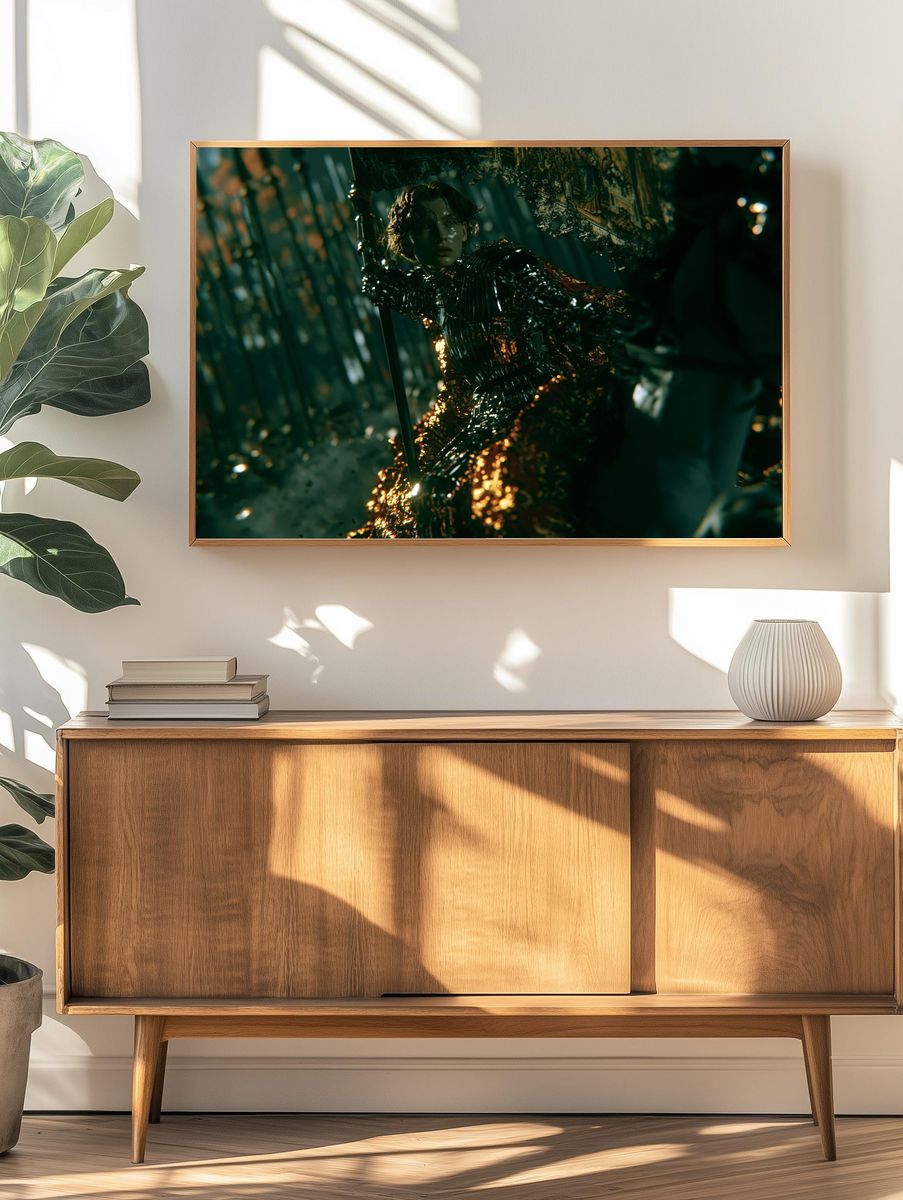 Gilded Portrait Cinematic Poster. — room view 3
