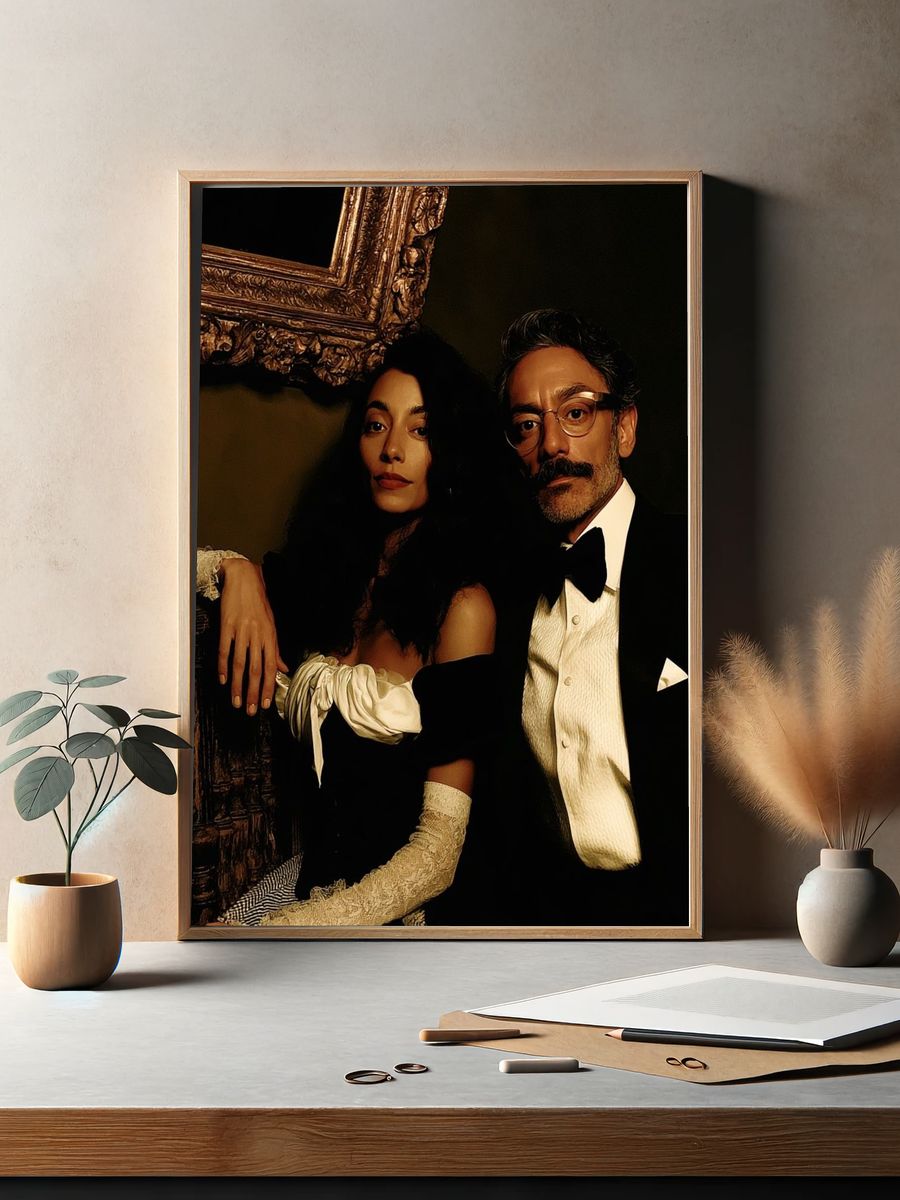 Glamour Portrait Photography Poster. — room view 2