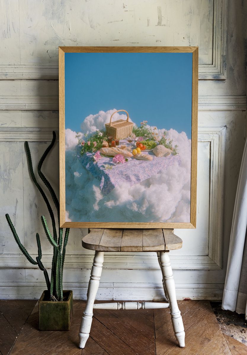 Heavenly Picnic — Photography Print. — room view 1