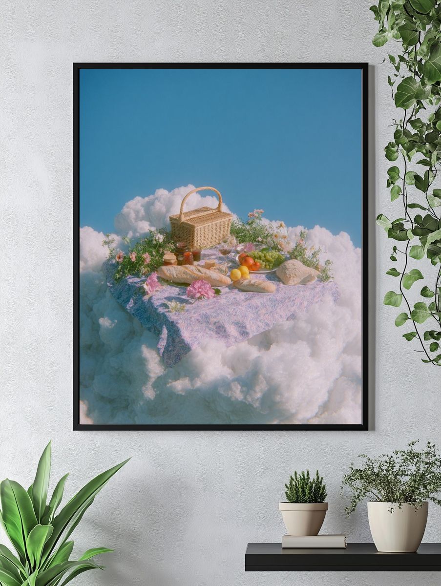 Heavenly Picnic — Photography Print. — room view 4