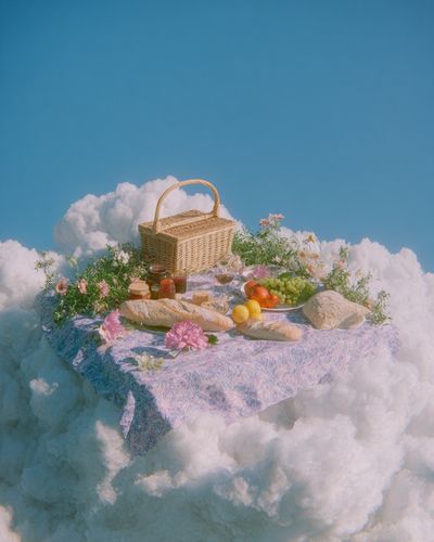 Heavenly Picnic — Photography Print. poster