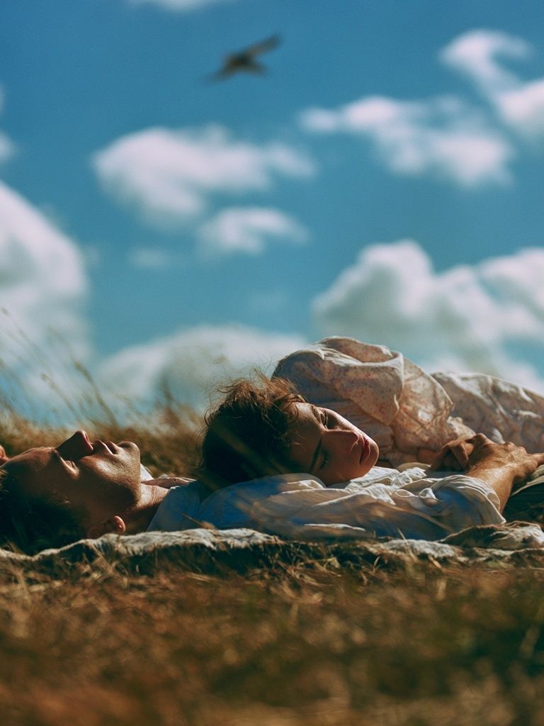 Dreaming Field Portrait Poster. poster detail