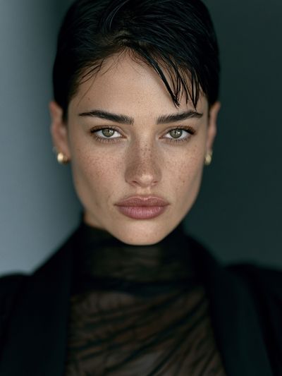 Moody Portrait Photography Poster.