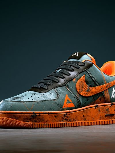 Urban Sneaker Photography Poster. poster