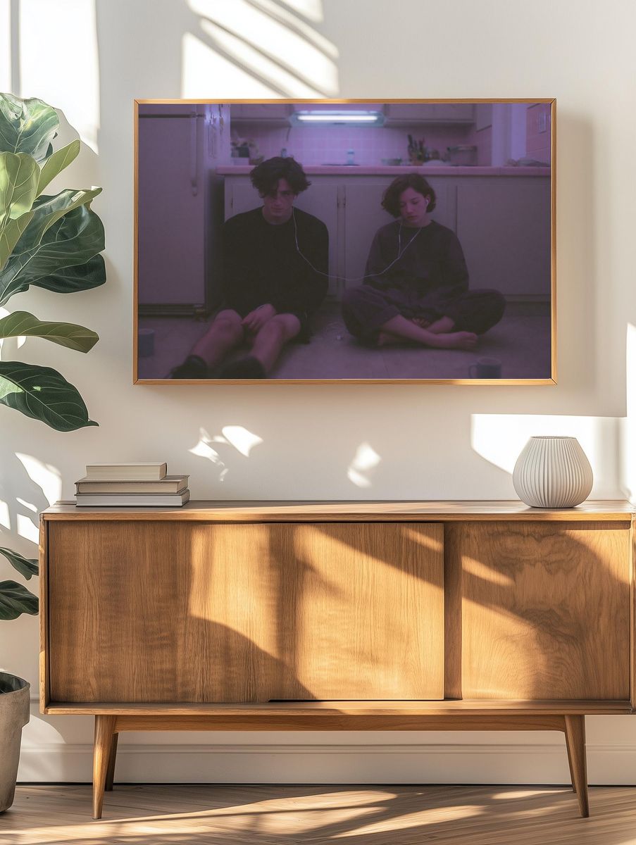 Dreamy Kitchen Portrait Poster. — room view 3