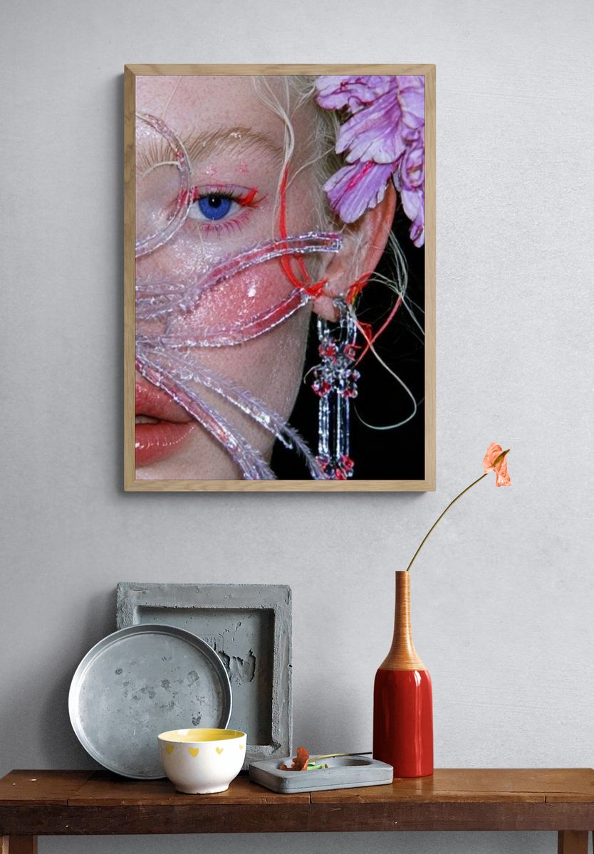 Avant-Garde Portrait Photography Poster. — room view 3