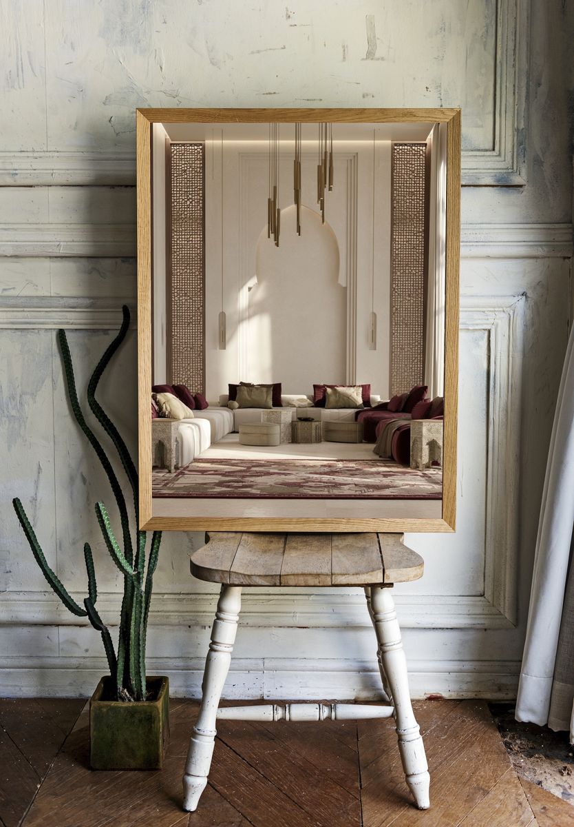Moroccan Luxe Interior Photography Poster. room preview