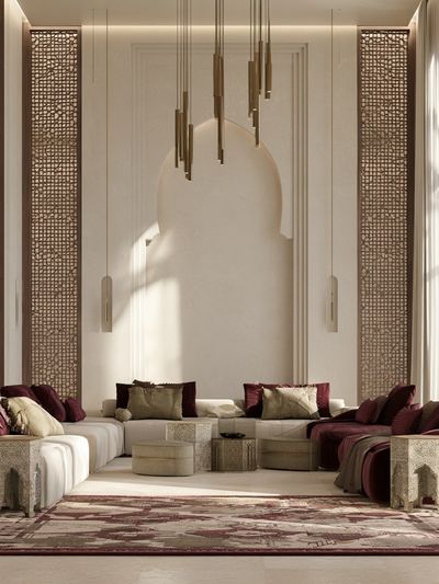 Moroccan Luxe Interior Photography Poster.