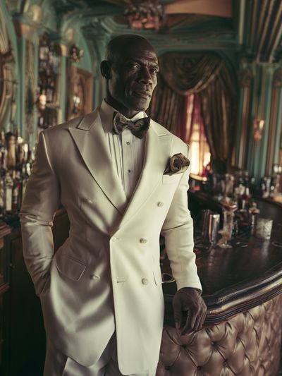 Elegant Gentleman Portrait Poster.