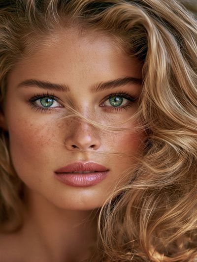 Blonde Portrait Photography Poster.