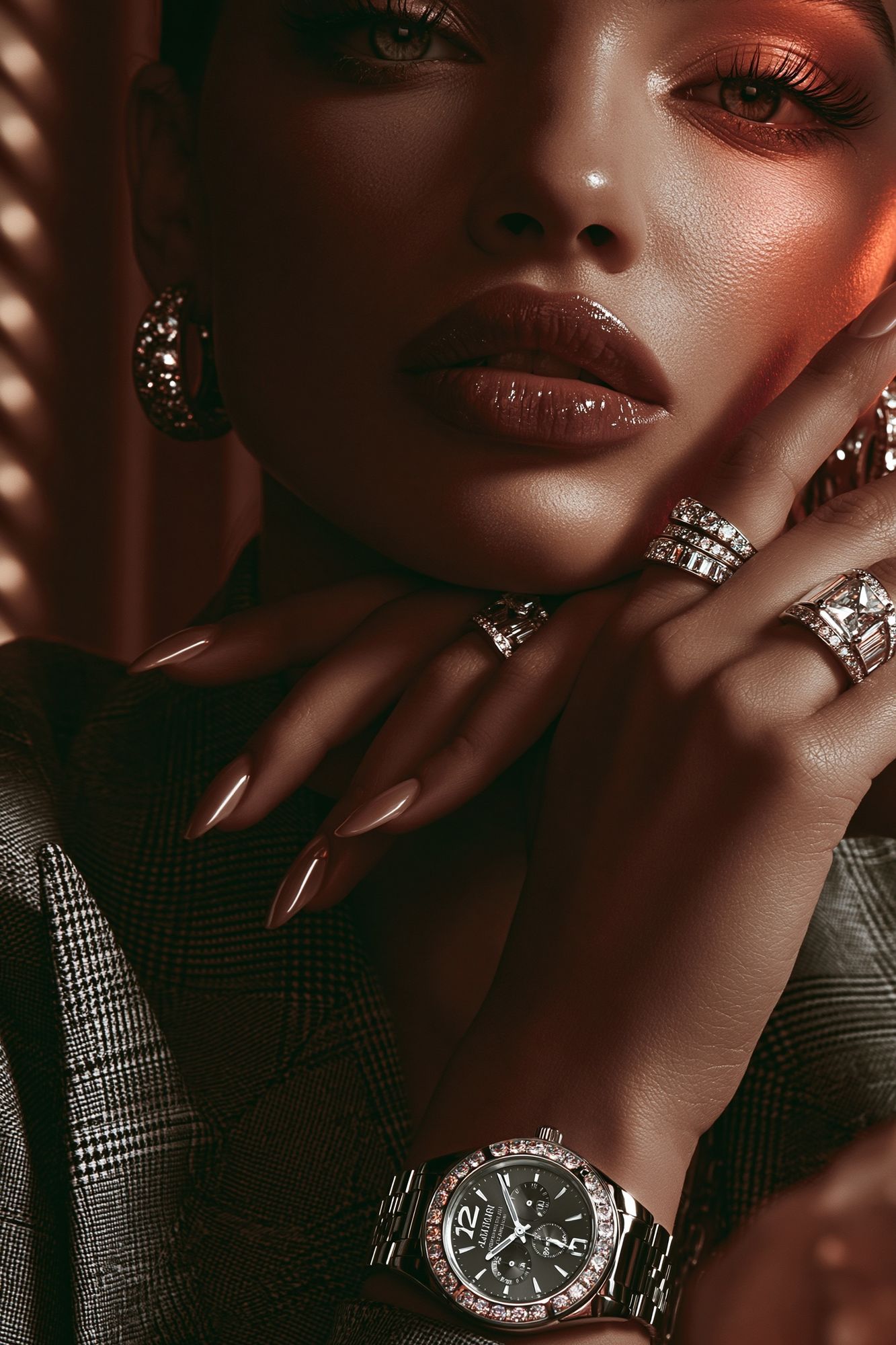 Luxury Portrait Photography Poster. poster detail