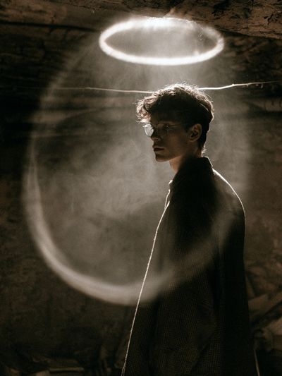 Moody Portrait Photography Poster.