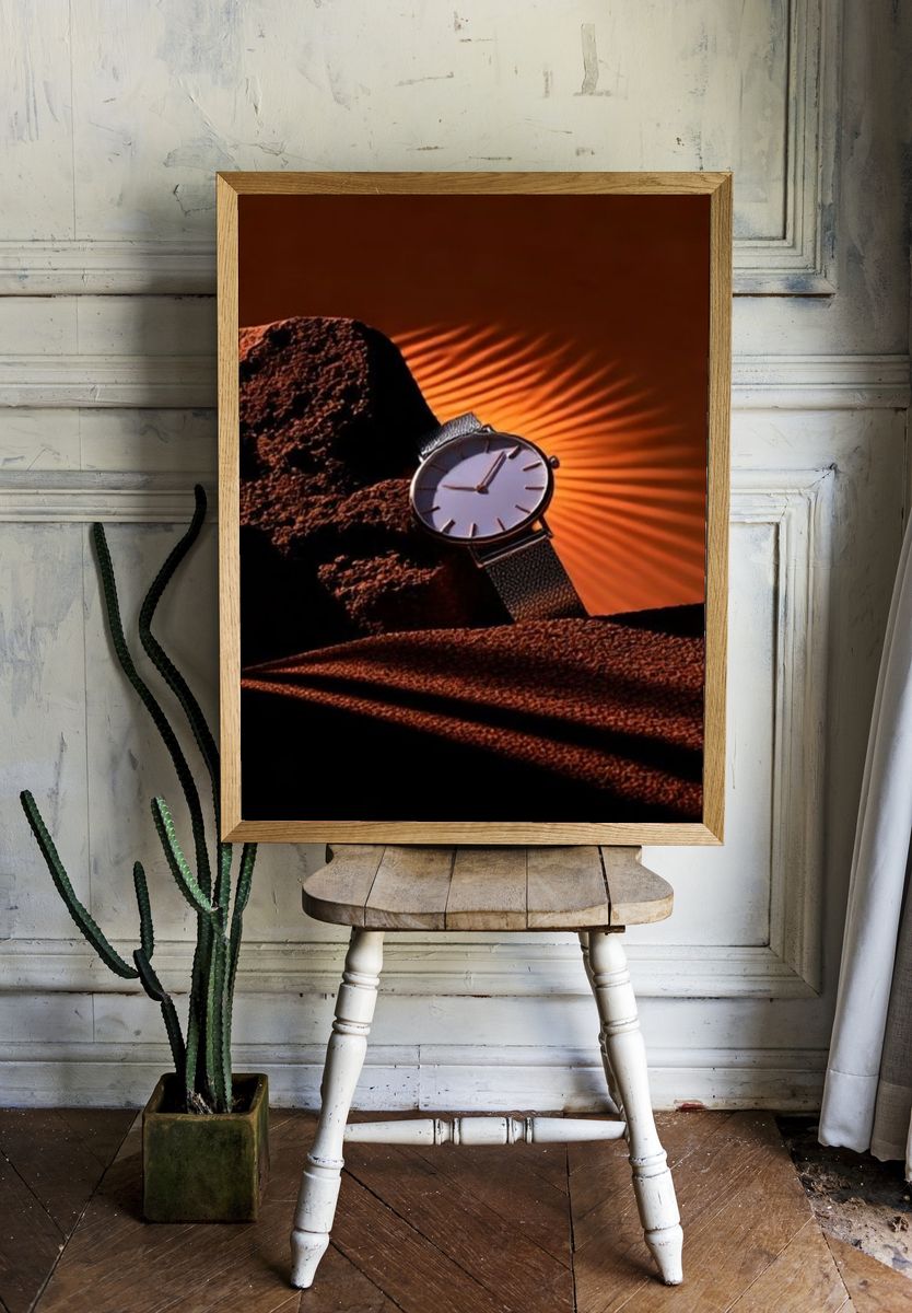 Luxury Watch Still Life Poster. room preview