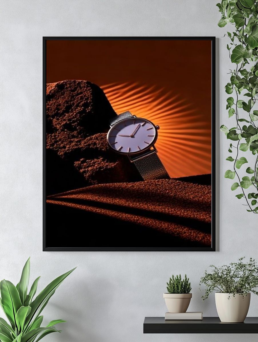 Luxury Watch Still Life Poster. — room view 4