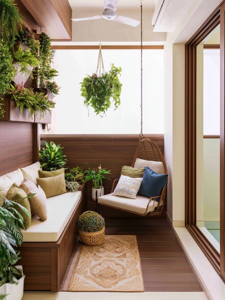 Indoor Garden Sunroom Photography Poster. poster detail