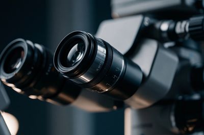 Camera Lens Close-Up Photography Poster.