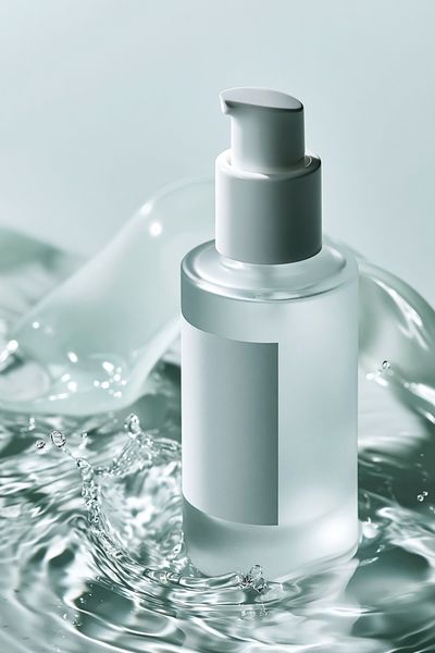 Minimal Skincare Bottle Photography Poster. poster