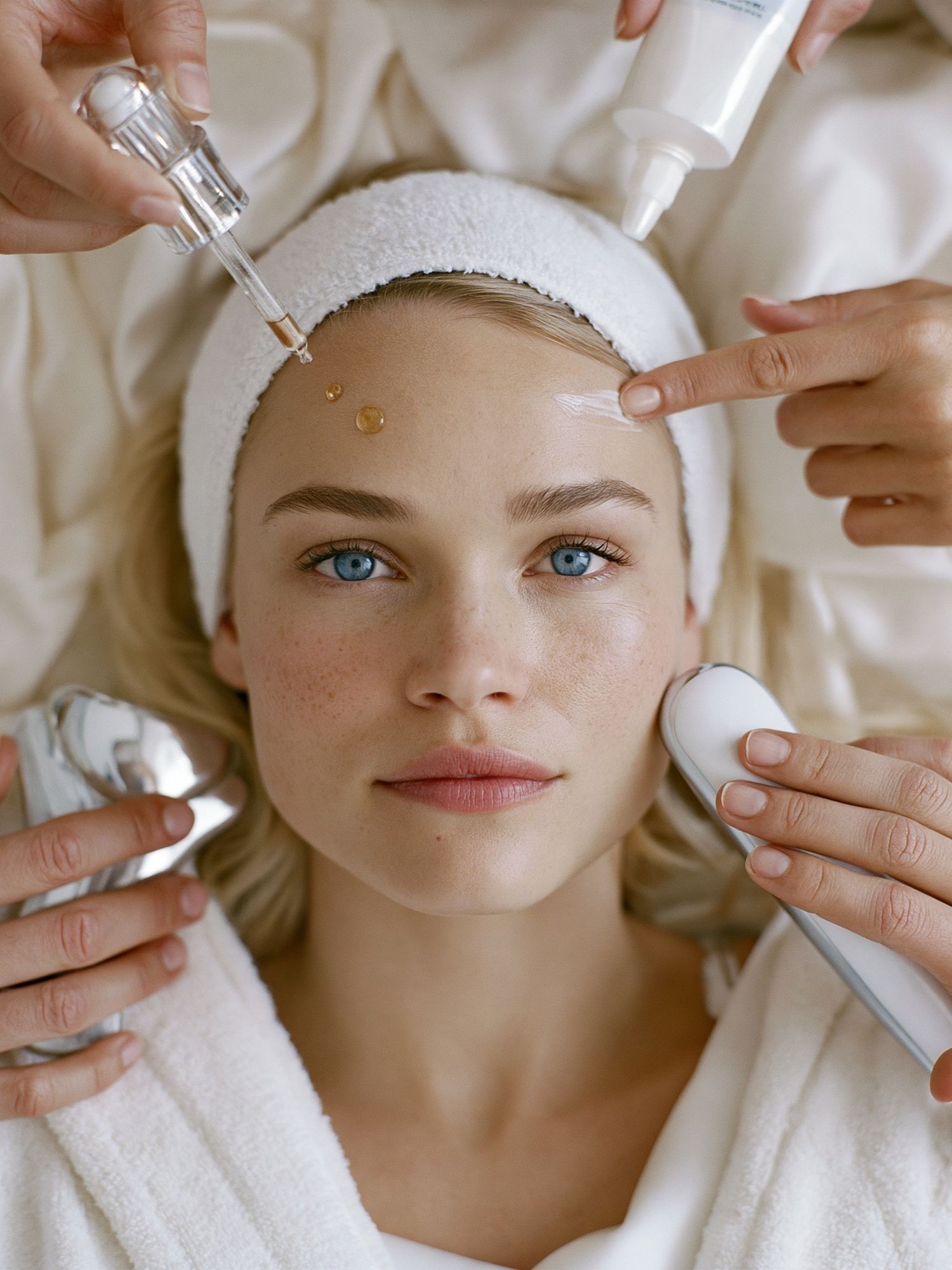 Spa Facial Treatment Photography Poster. poster — photography art