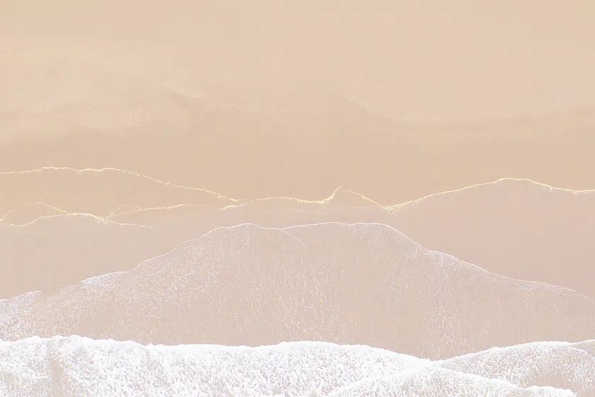 Beach desktop wallpaper, beige HD. poster — photography art