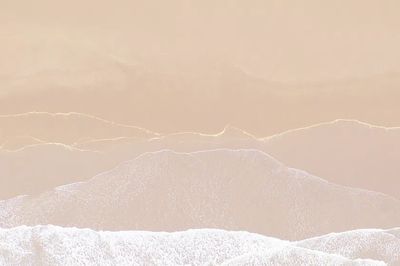 Beach desktop wallpaper, beige HD. poster print