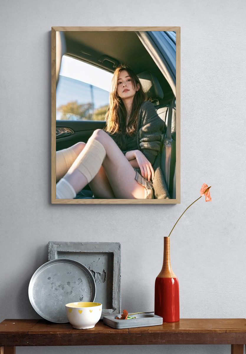Car Interior Portrait Poster. — room view 3