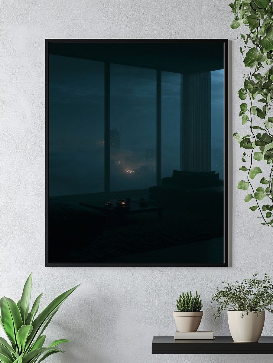 Modern Control Room Photography Poster. — room view 4