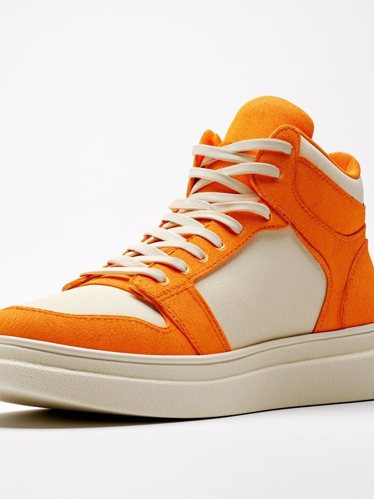 Orange Sneaker Photography Poster. poster — photography art
