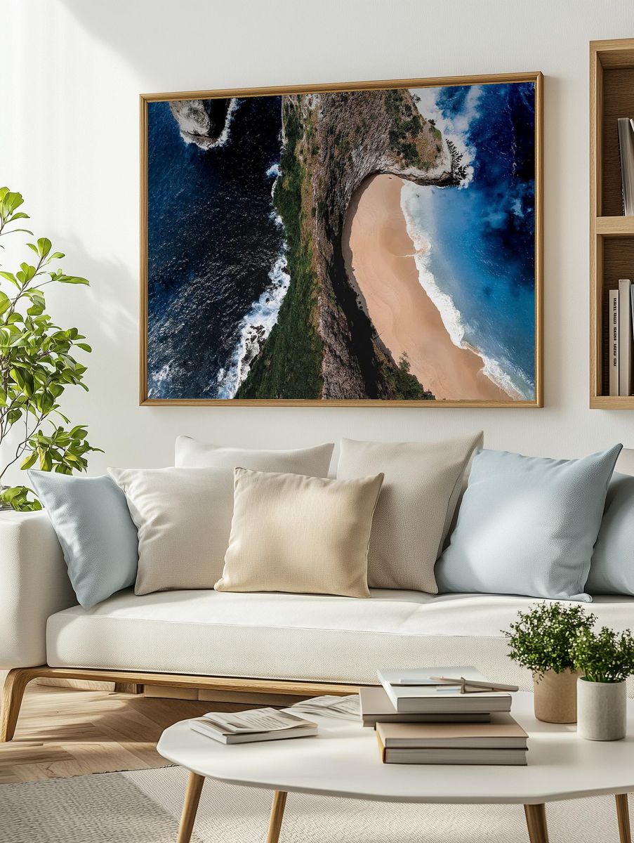 Aerial view Kelingking Beach, Bali. — room view 2