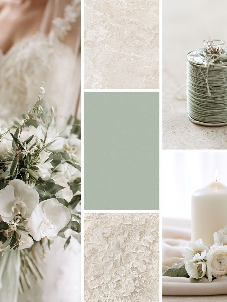 Soft Wedding Bouquet Photography Poster. poster detail