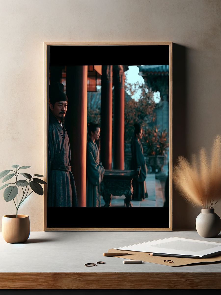 Ancient Courtyard Drama Poster. — room view 2