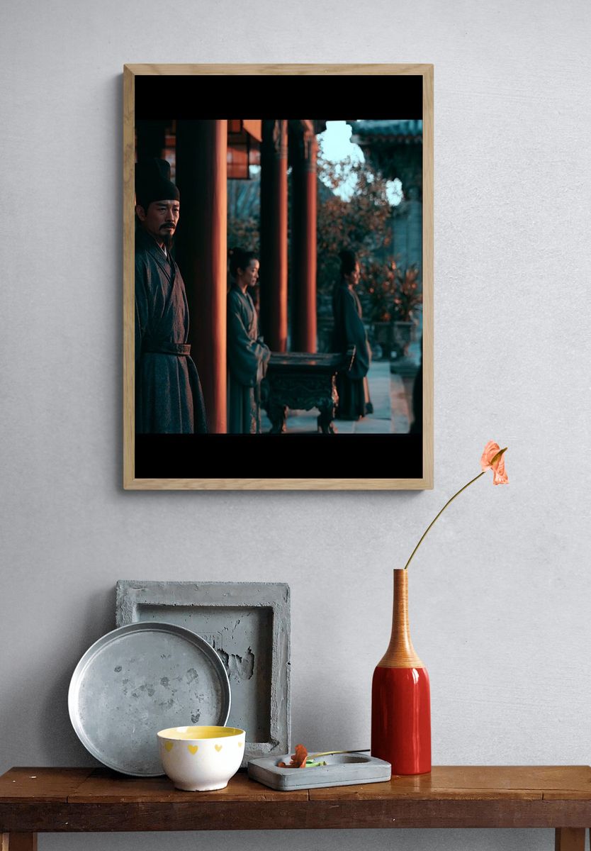 Ancient Courtyard Drama Poster. — room view 3