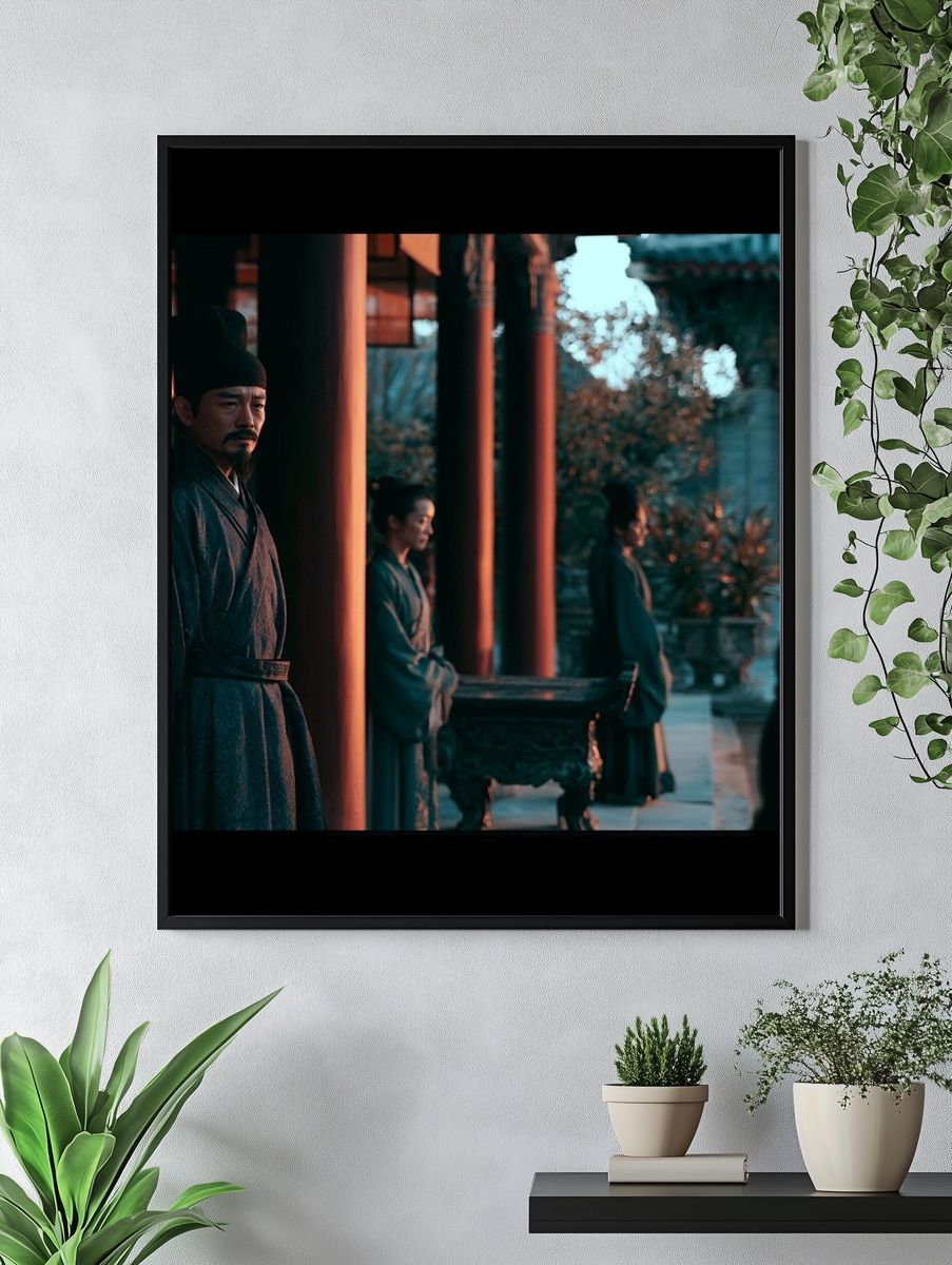 Ancient Courtyard Drama Poster. — room view 4
