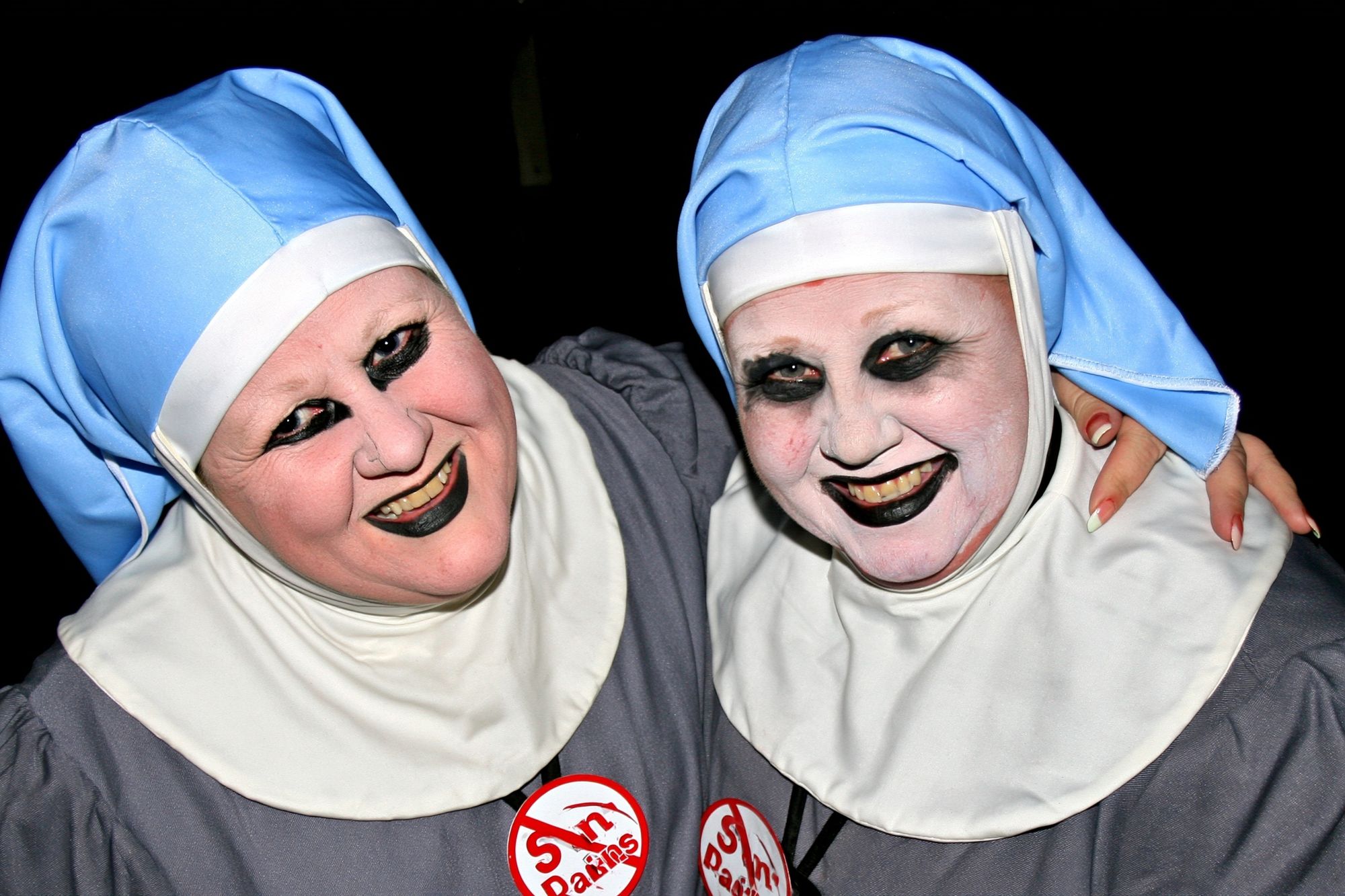 Twisted Nuns Portrait Poster. poster — photography art