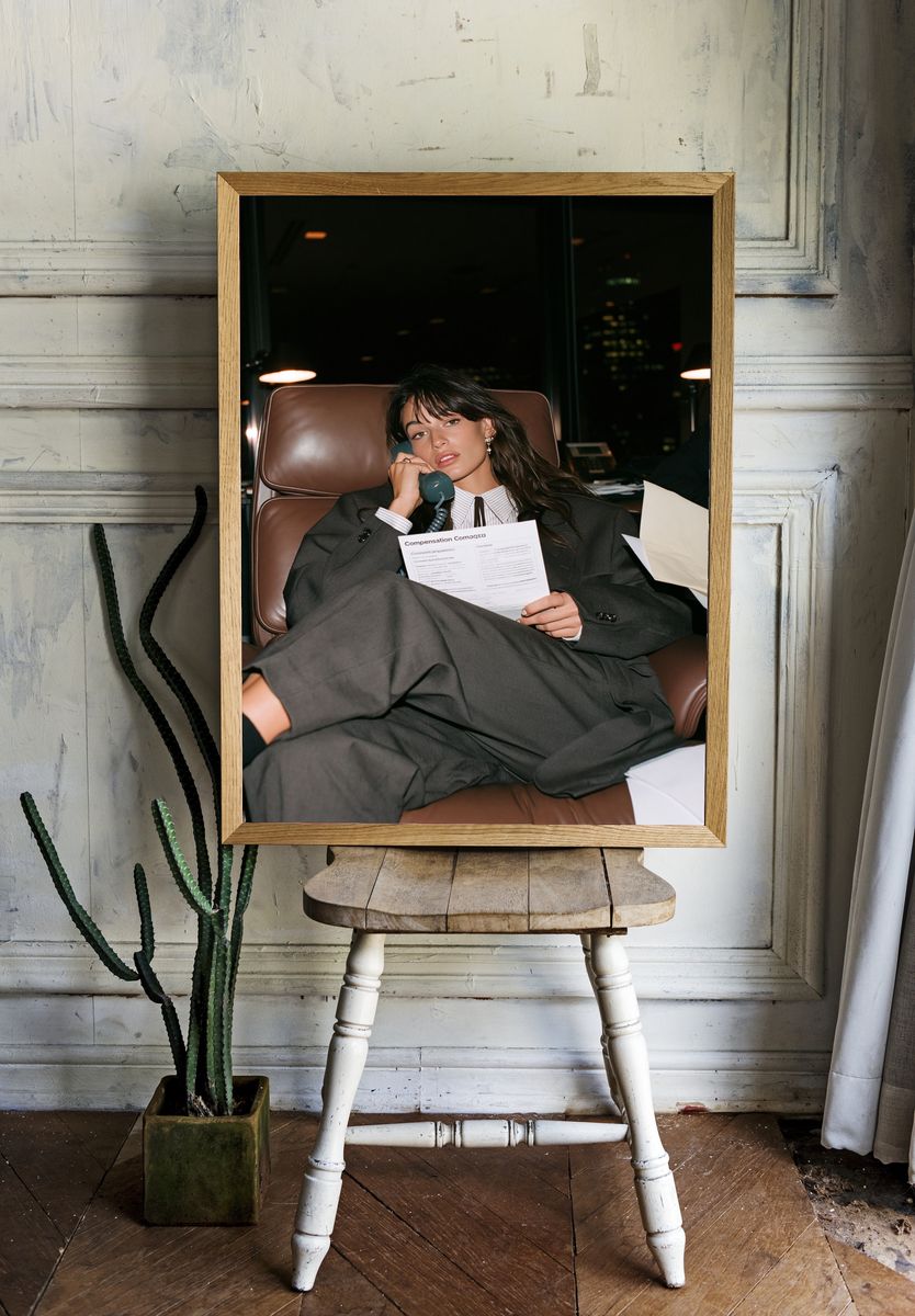 Office Call Fashion Photography Poster. room preview