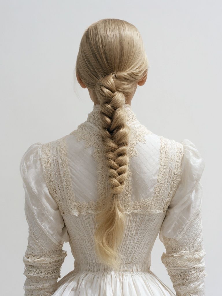 Braided Portrait Photography Poster. poster — photography art
