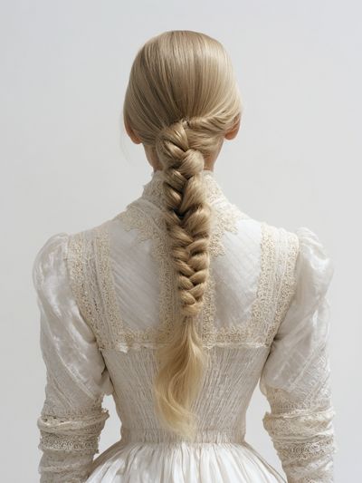 Braided Portrait Photography Poster.