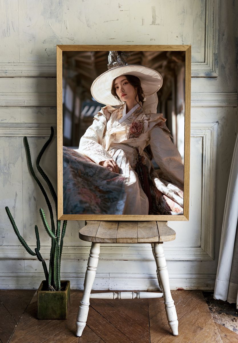 Hanbok Portrait Fashion Poster. room preview